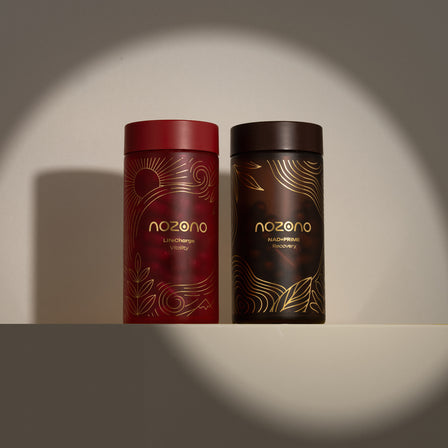 NOZONO Genome Renewal Duo – coffret NAD+ Prime et LifeCharge pour la longévité